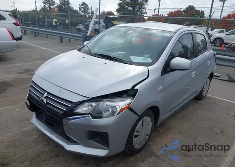 2024 Mitsubishi Mirage Es/Le z USA, uszkodzony, nr VIN ML32AUHJ8RH027393